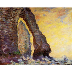 Monet, Claude - The Rock Needle Seen through the Porte dAval