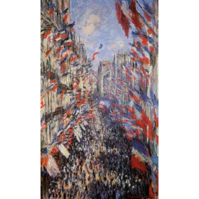 Monet, Claude - The Rue Montorgeuil 30th of June 1878