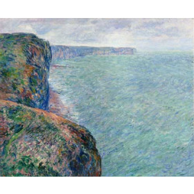 Monet, Claude - The Sea View of Cliffs