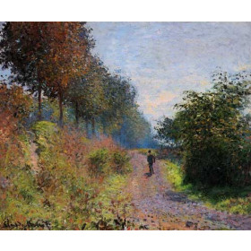 Monet, Claude - The Sheltered Path
