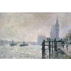 Monet, Claude - The Thames at Westminster