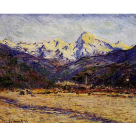 Monet, Claude - The Valley of the Nervia