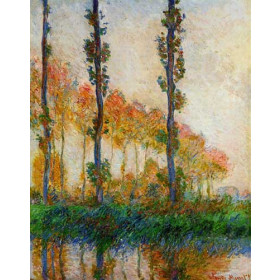 Monet, Claude - Three Trees in Autumn