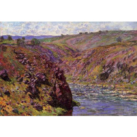 Monet, Claude - Valley of the Creuse, Sunlight Effect