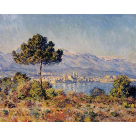 Monet, Claude - View of Antibes from the Notre-Dame Plateau