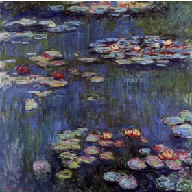 Monet, Claude - Water Lilies