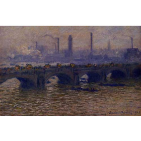 Monet, Claude - Waterloo Bridge, Grey Weather