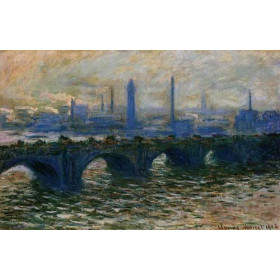 Monet, Claude - Waterloo Bridge, Misty Morning