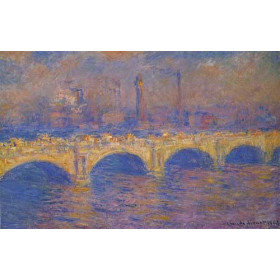 Monet, Claude - Waterloo Bridge, Sunlight Effect