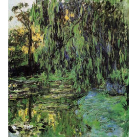 Monet, Claude - Weeping Willow and Water-Lily Pond