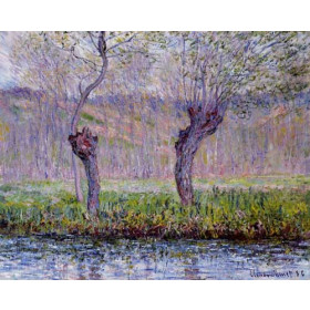 Monet, Claude - Willows in Springtime