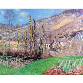 Monet, Claude - Winter Landscape at the Val de Falaise