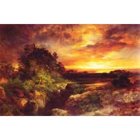 Moran, Thomas - An Arizona Sunset Near the Grand Canyon