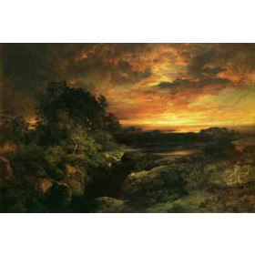 Moran, Thomas - Arizona Sunset near the Grand Canyon