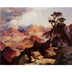 Moran, Thomas - Clouds in the Canyon