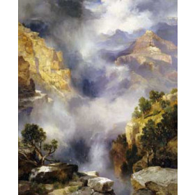 Moran, Thomas - Mist in the Canyon