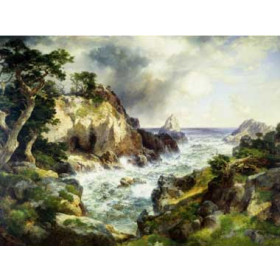 Moran, Thomas - Point Lobos, Monterey, California