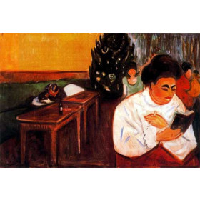 Munch, Edvard - Christmas at the Brothel