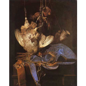 Still Life with Hunting Equipment