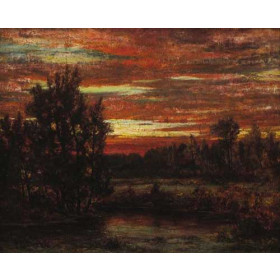 Winter Sunset, East Hampton