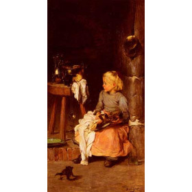 The Little Girl with the Cauldron