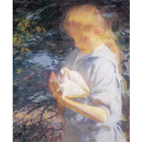 Eleanor Holding a Shell