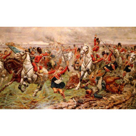 Gordons and Greys To The Front: An Incident At Waterloo