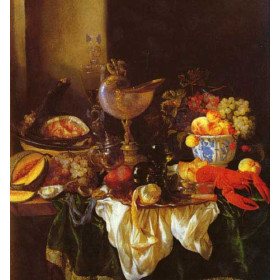 A Still Life with a Nautilus Cup