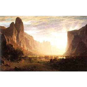 Looking Down Yosemite Valley