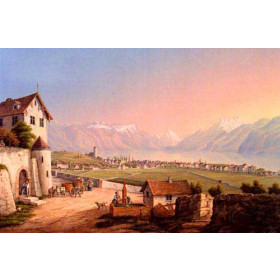 View of Vevey and its Surroundings