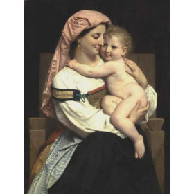 Woman of Cervara and Her Child