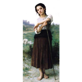 Young Shepherdess Standing