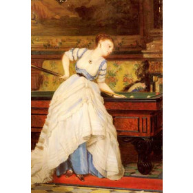 An Elegant Billiard Player