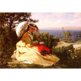 The Woman with the Sunshade (Douarnenez Bay).