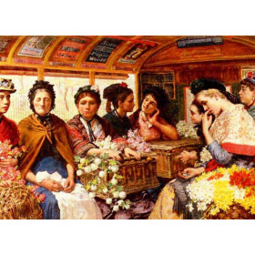 Down Piccadilly, Returning From Covent Garden Market One June Morning