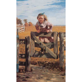 Swinging on a Gate, Southampton, Long Island