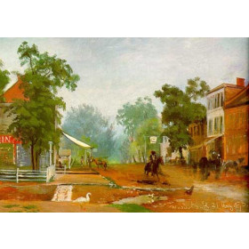 Village Street in Woodstock, Virginia