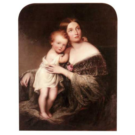 Portrait of Princess Marie Baden, Duchess of Hamilton