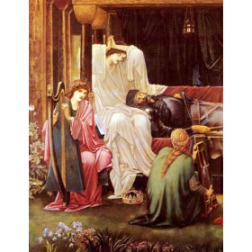 The Last sleep of Arthur in Avalon (detail)