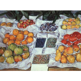 Fruit Displayed on a Stand