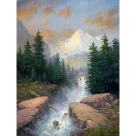 Mountain Waterfall