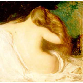 Woman Drying her Hair