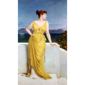 Mrs. Charles Kettlewell in Neo-classical Dress