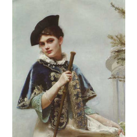 A Portrait of a Noble Lady